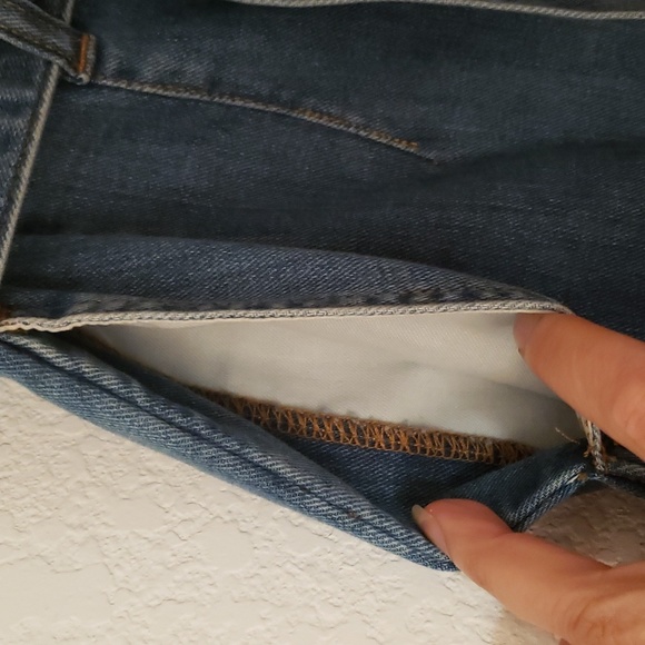 Madewell Paperbag High Rise Wide Leg Jeans Size 28 - Picture 14 of 16